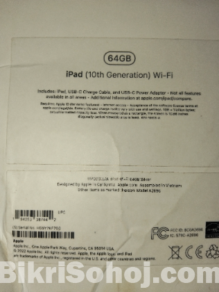 iPad generation 10 64 gb